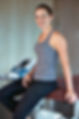 Young girl physio business owner