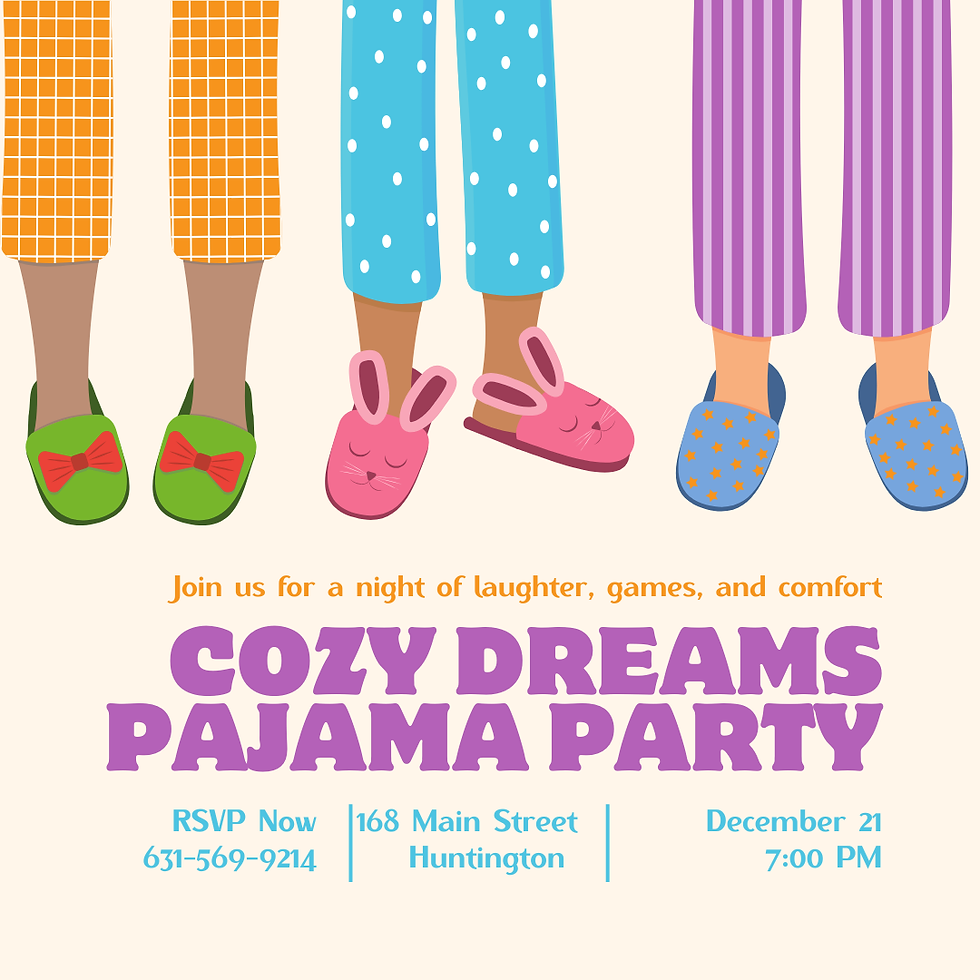 Cozy Blankets Pajama Party with Woven Intent