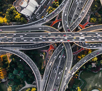 Aerial Photo of a Road
