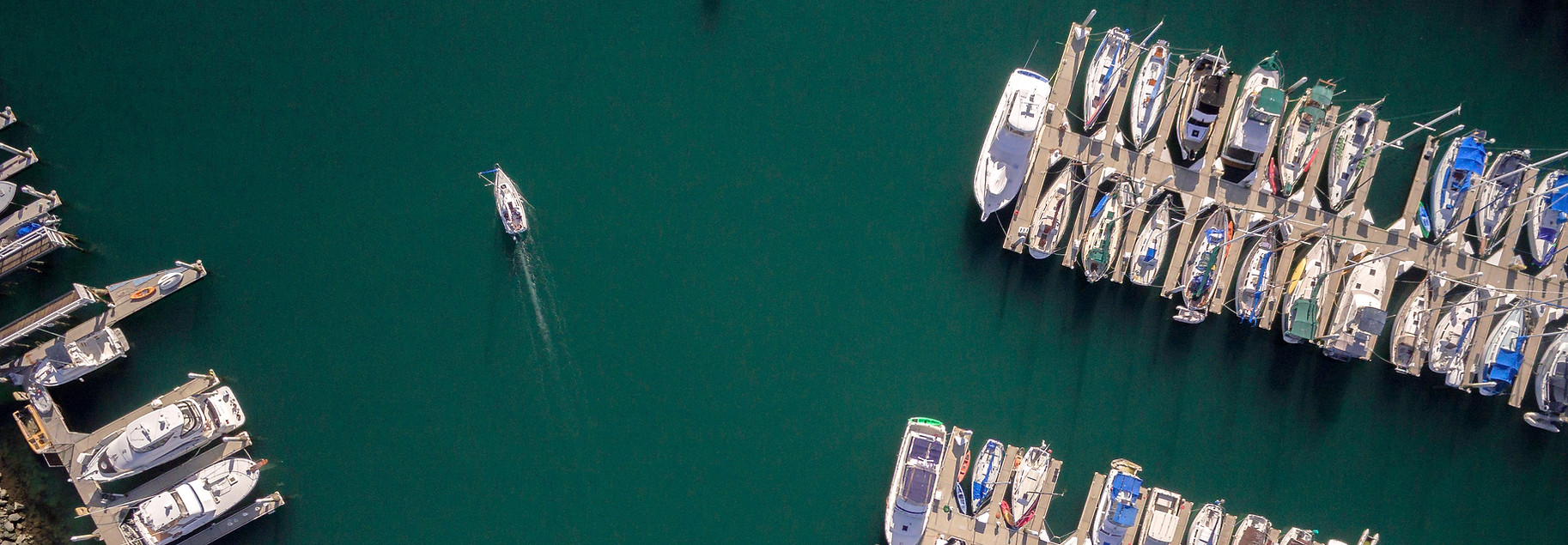 Aerial Marina Shot