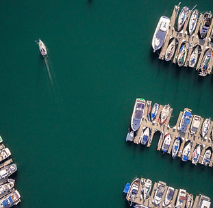 Aerial Marina Shot