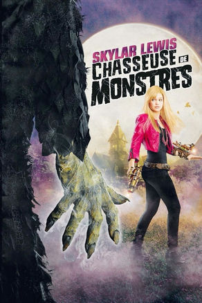 girl, monster, mansion, pink leather jacket