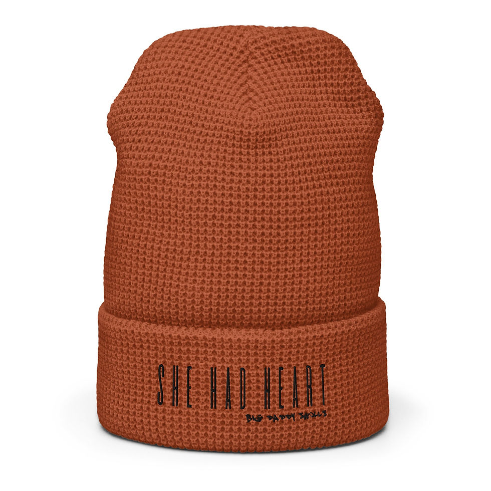 縮圖：She Had Heart - Waffle Beanie