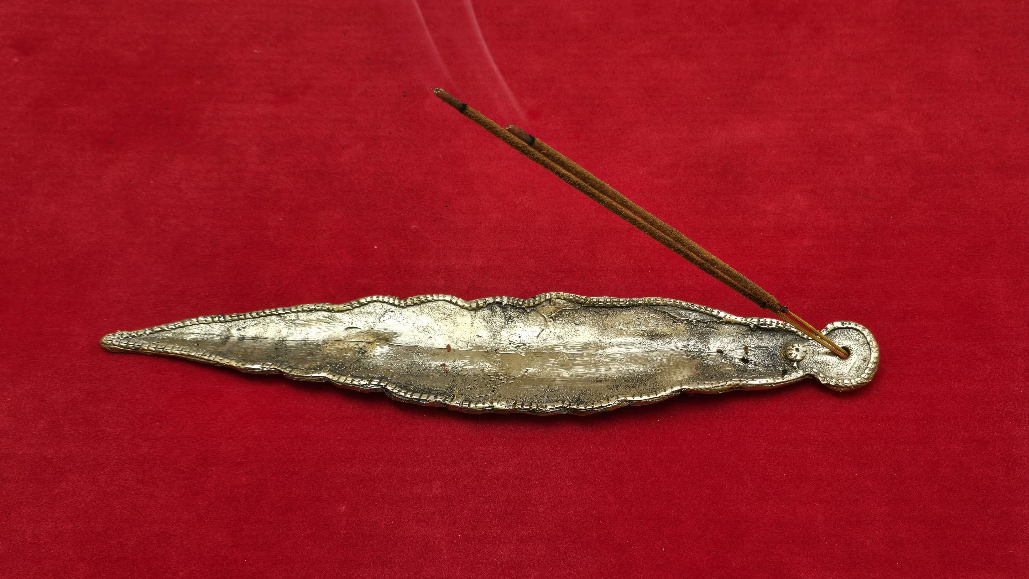 Brass Leaf Organiser