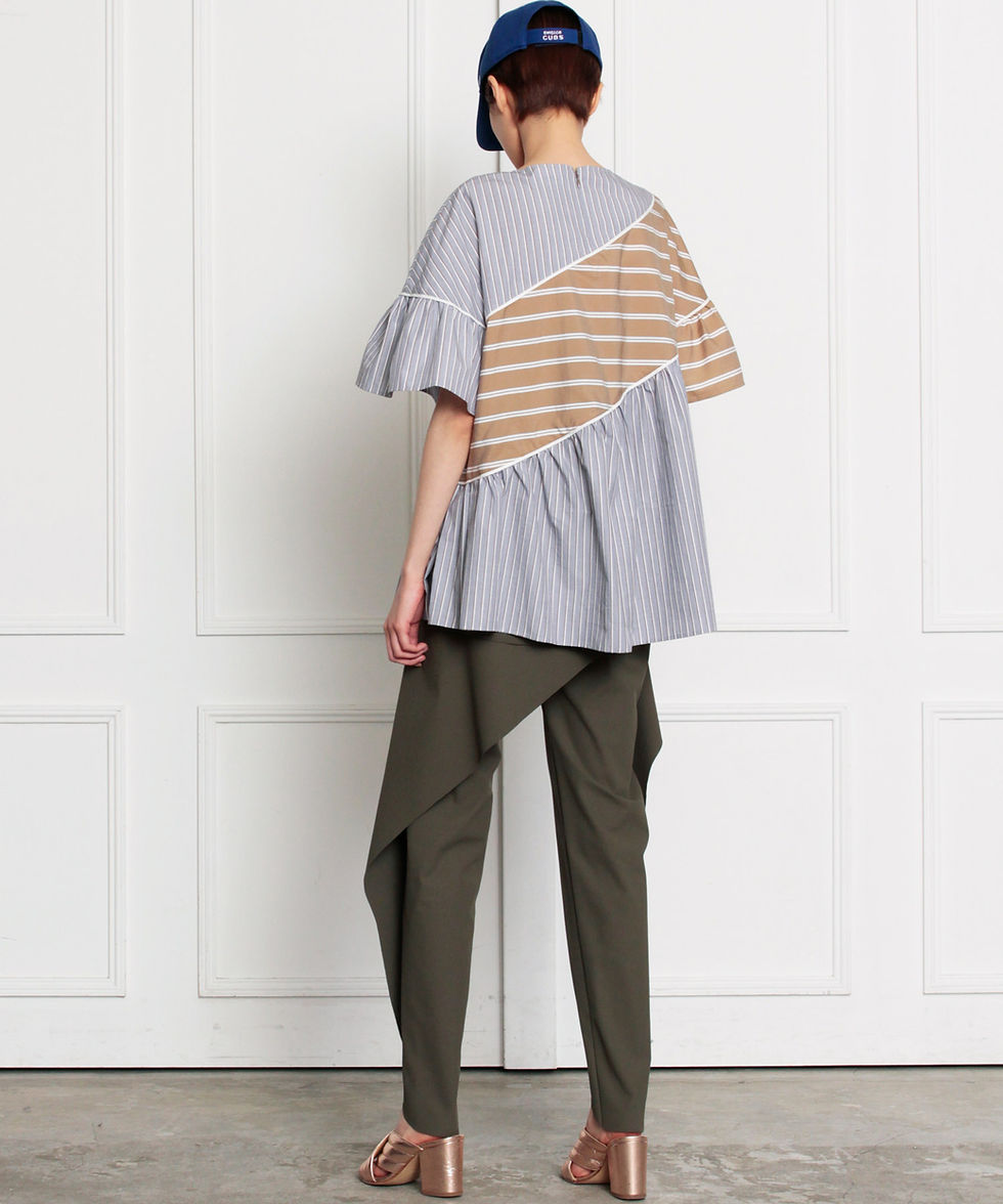 サムネイル： Side frill pants