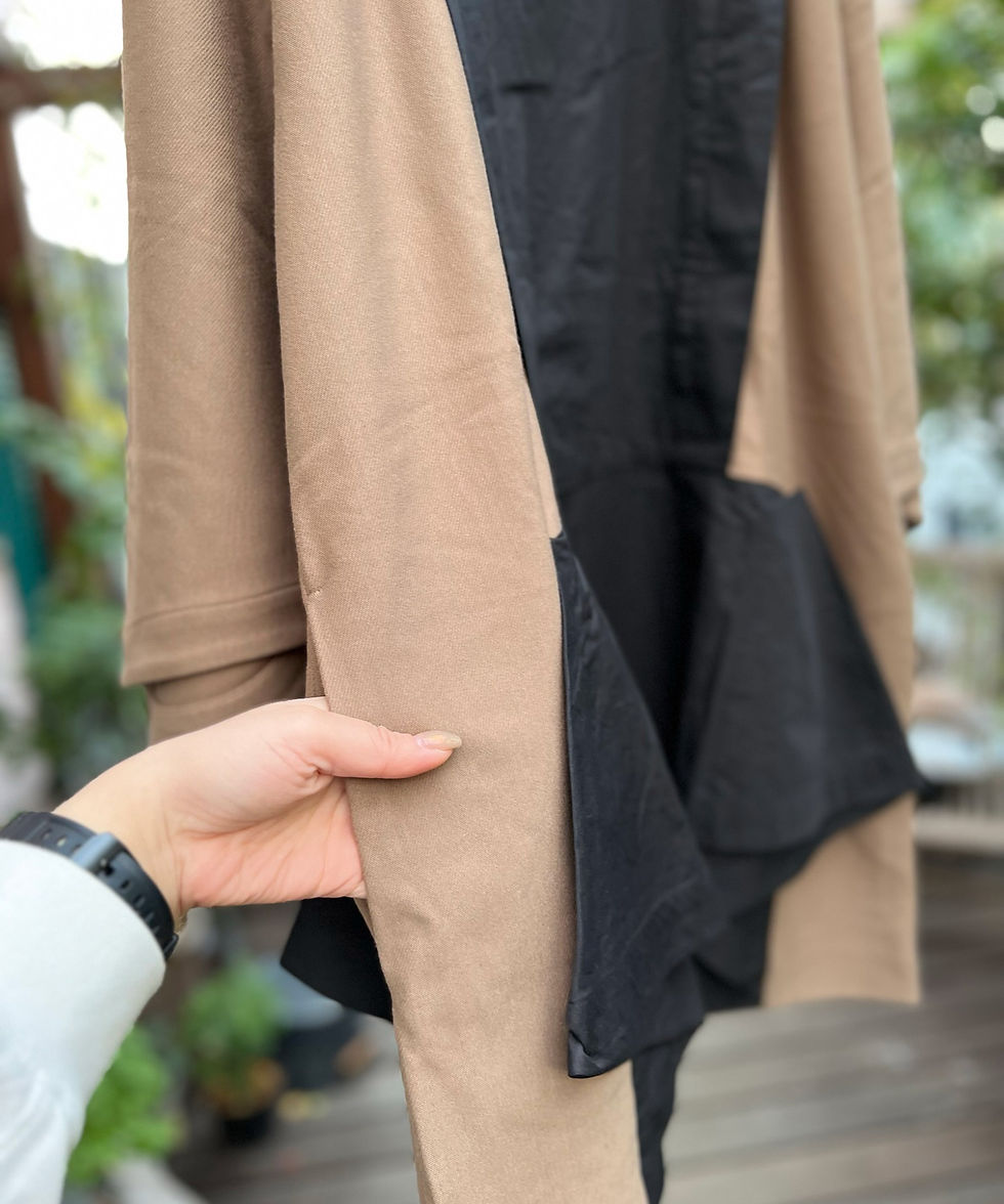 サムネイル： Peplum sack dress【LUCA別注】