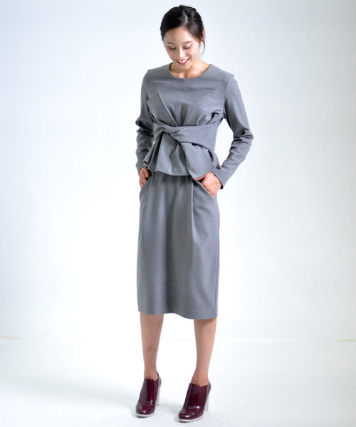 サムネイル： Waist tie blouse