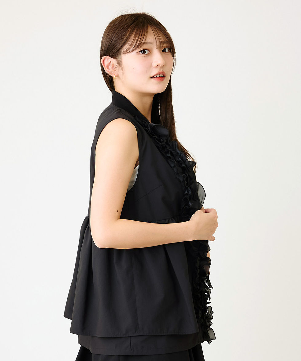 サムネイル： Frill design volume vest