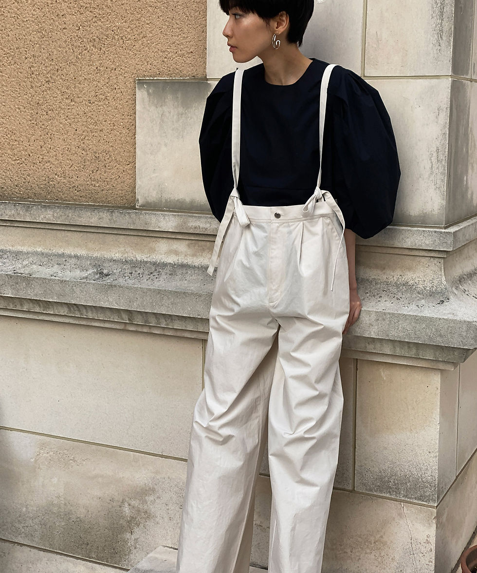 サムネイル： High count washer wide pants