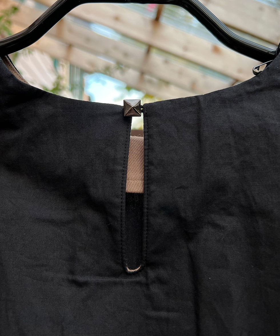 サムネイル： Peplum sack dress【LUCA別注】