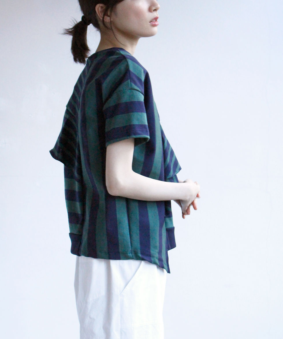 サムネイル： Border mix TEE