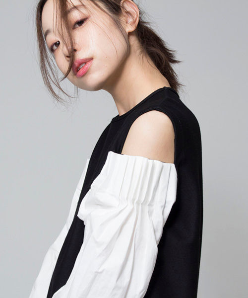 サムネイル： Flared sleeve tops