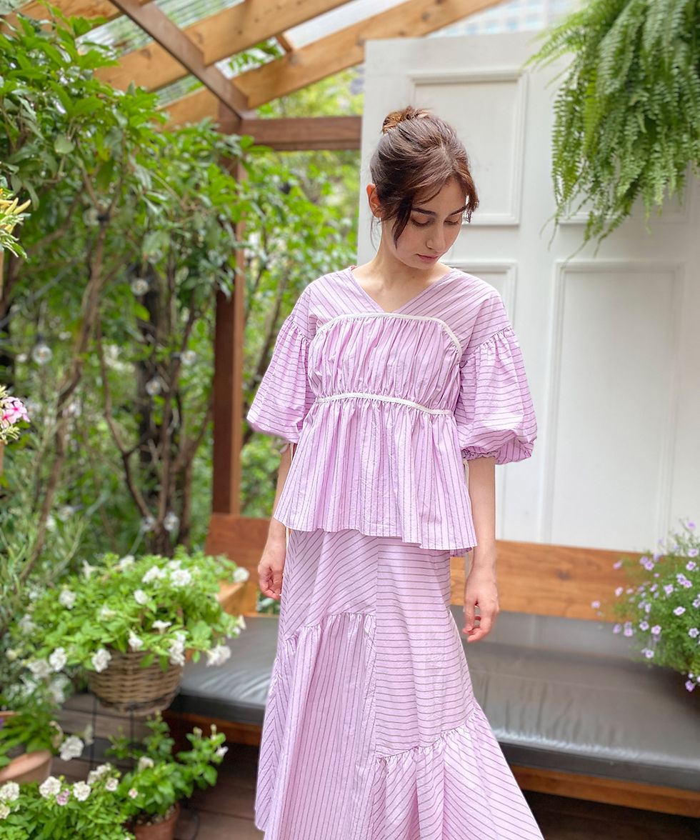 サムネイル： Typewriter stripe blouse(製品)