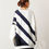 サムネイル： Cable switching French Terry  pullover(製品B)