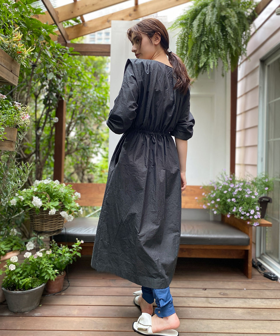 サムネイル： Chambray tuck dress