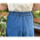 サムネイル： 9.3oz denim culottes pants