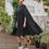 サムネイル： ☆Import bonding cape coat dress