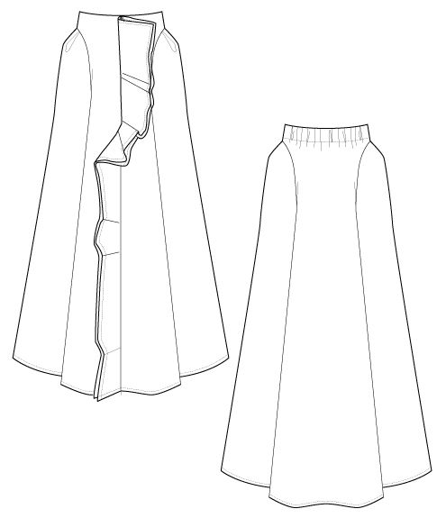 サムネイル： Dungarees mermaid skirt