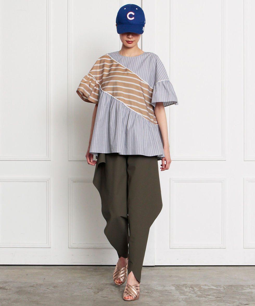 サムネイル： Side frill pants