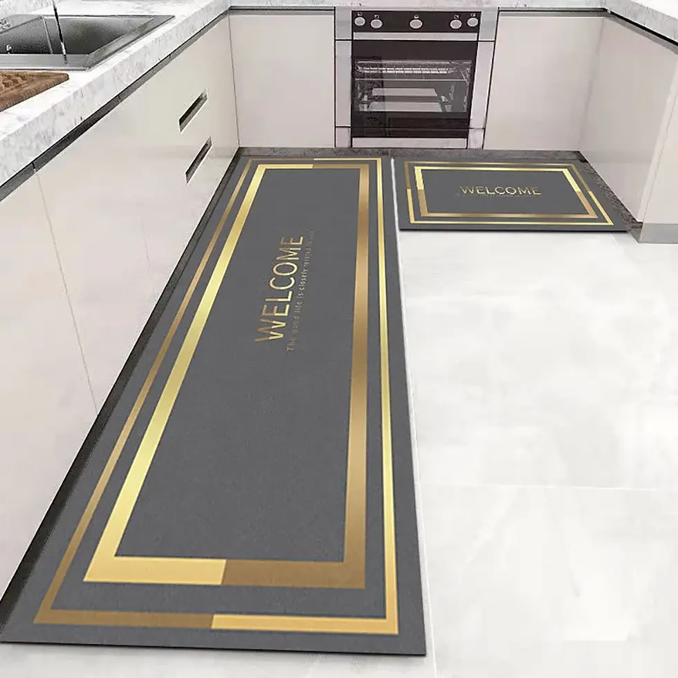Miniature : Tapis de cuisine, chambre, antidérapant, lavable, couloir et salle de bain.