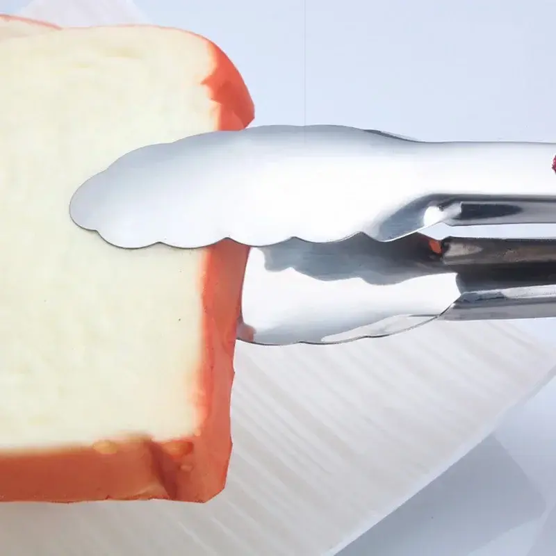 Miniature : Pinces en Acier Inoxydable pour BBQ, Salades, Pain et Service – Non-adhésives