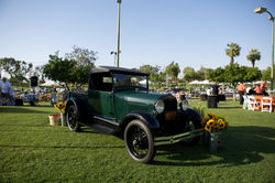 Old truck with floral decor