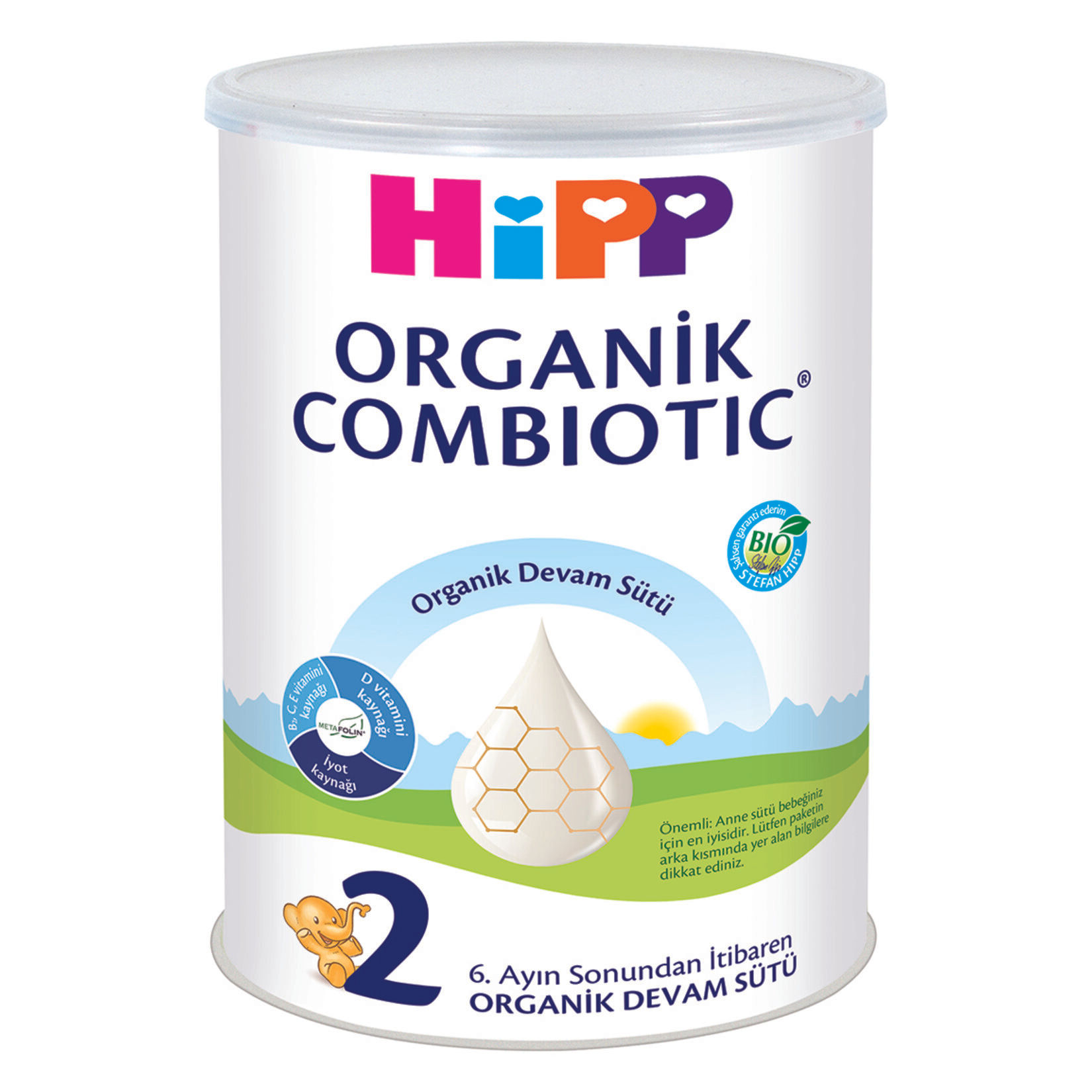 Hipp 2 Organik Combiotic Devam Sütü 350 G