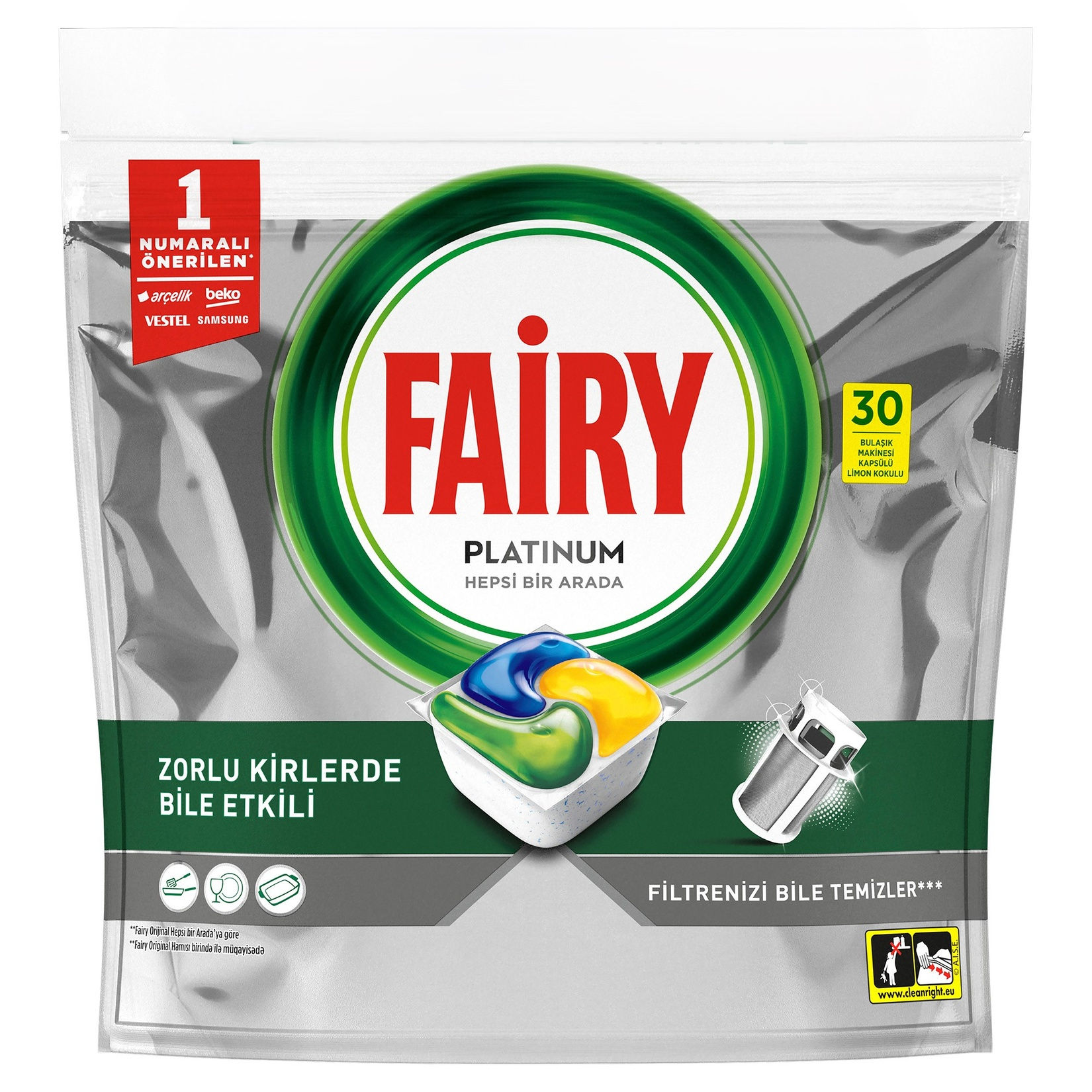 Fairy Platinum 30'lu 447 Gr