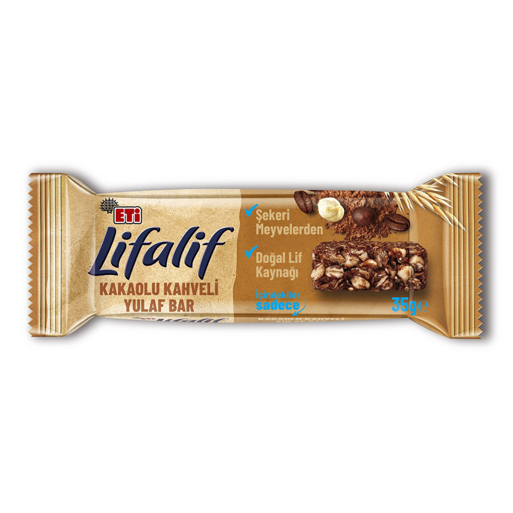 Eti Lifalif Kakaolu Kahvelı Yulaf Bar 35 Gr