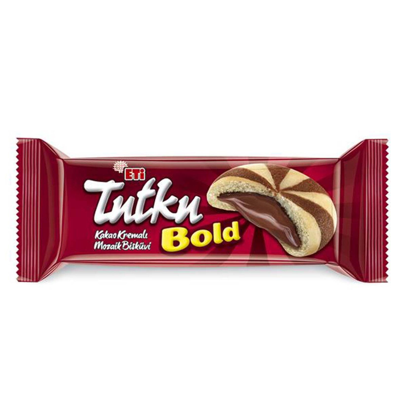 Eti Tutku Bold Kakao Kremalı Mozaik Bisküvi 138 Gr