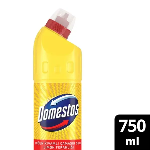 Domestos Yoğun Kıvamlı Çamaşır Suyu Limon Ferahlığı 750 ml