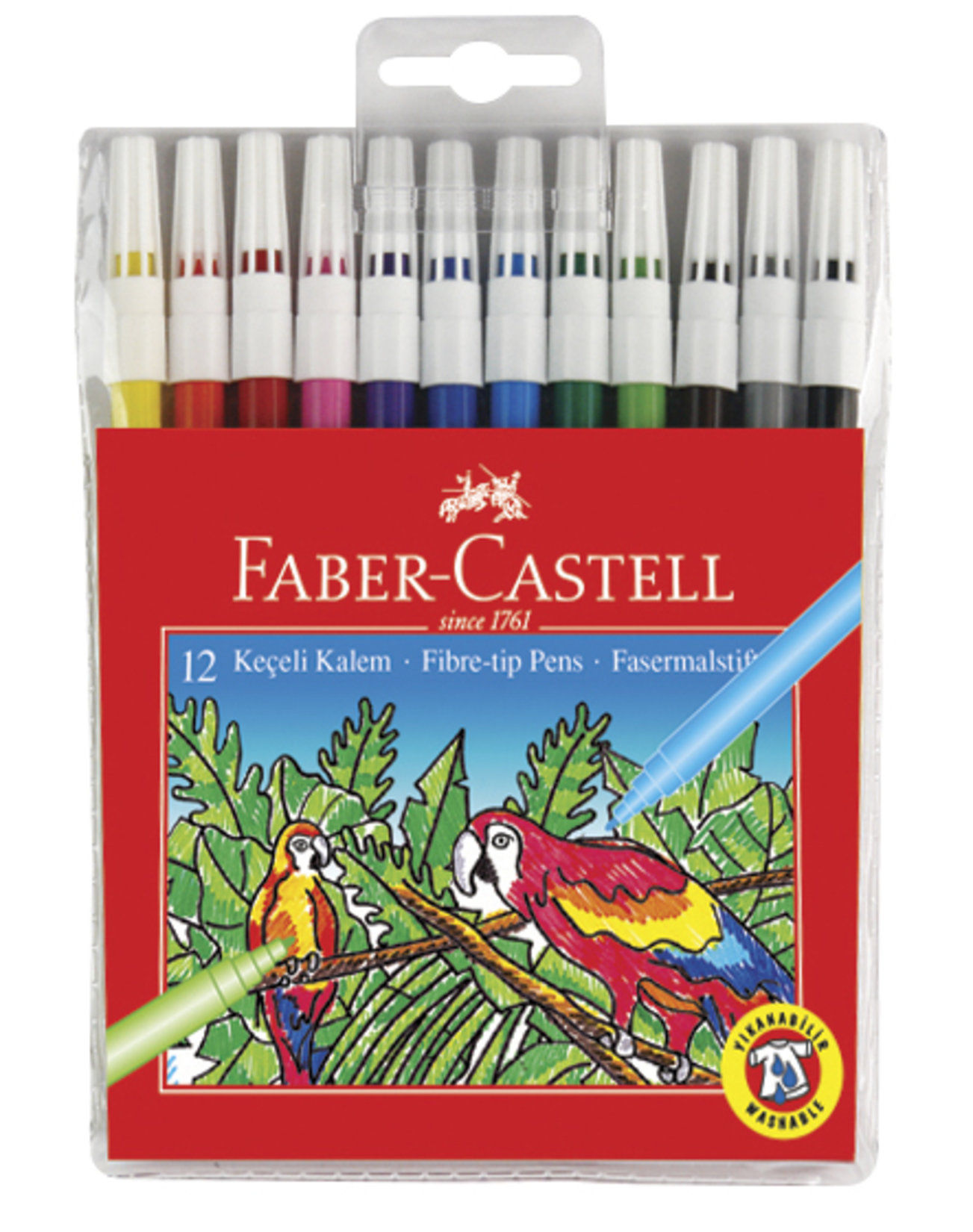 Faber Castell Redline Keçeli Kalem 12'li