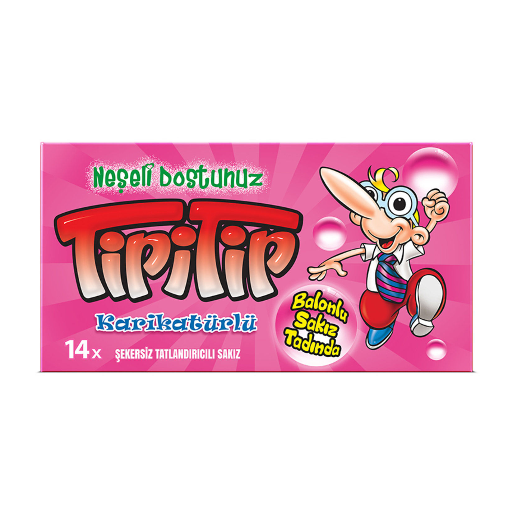 Tipitip Karışık Meyve Ve Mentol Aromalı Sakız 27 Gr