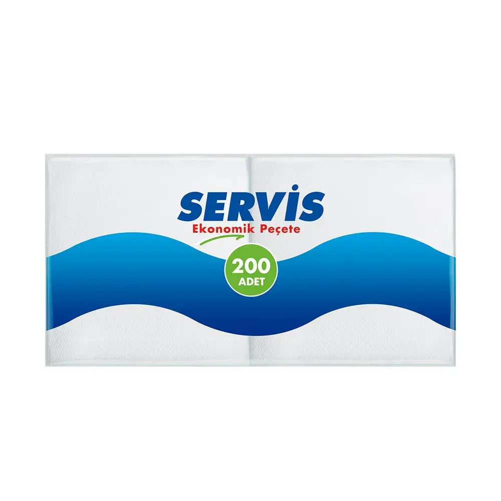 Servis Peçete Beyaz 200'lü