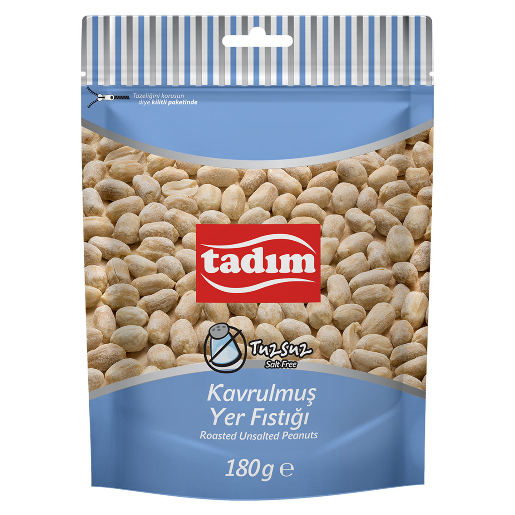 Tadım Fırınlanmış Tuzsuz Yer Fıstığı 180 Gr