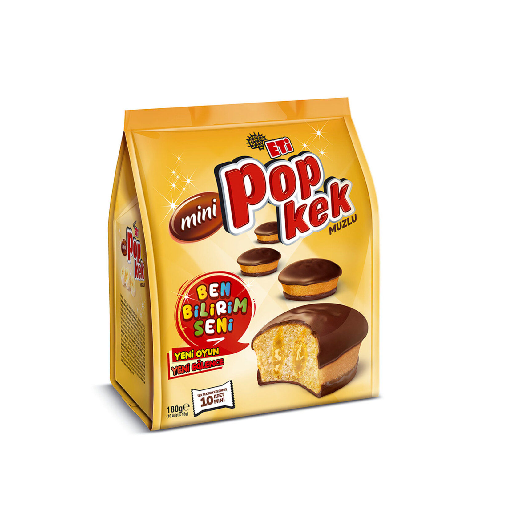 Eti Popkek Mini Muzlu Kremalı 10 x 18 Gr