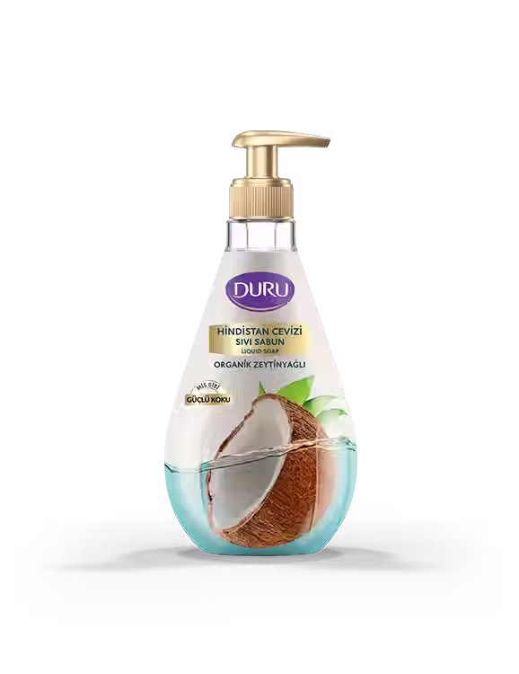 Duru Organik Zeytinyağlı Hindistan Cevizi Sıvı Sabun 500ml