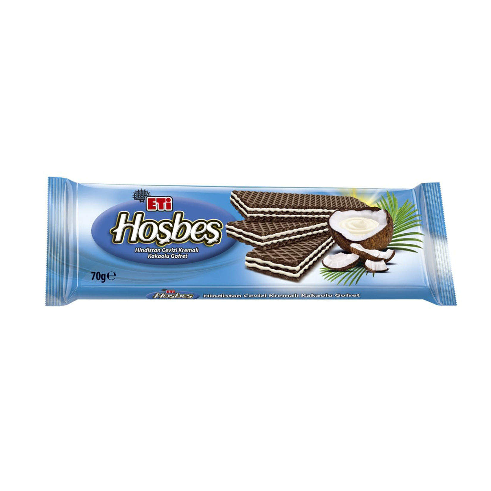 Eti Hoşbeş Hindistan Cevizi Kremalı Gofret 70 Gr