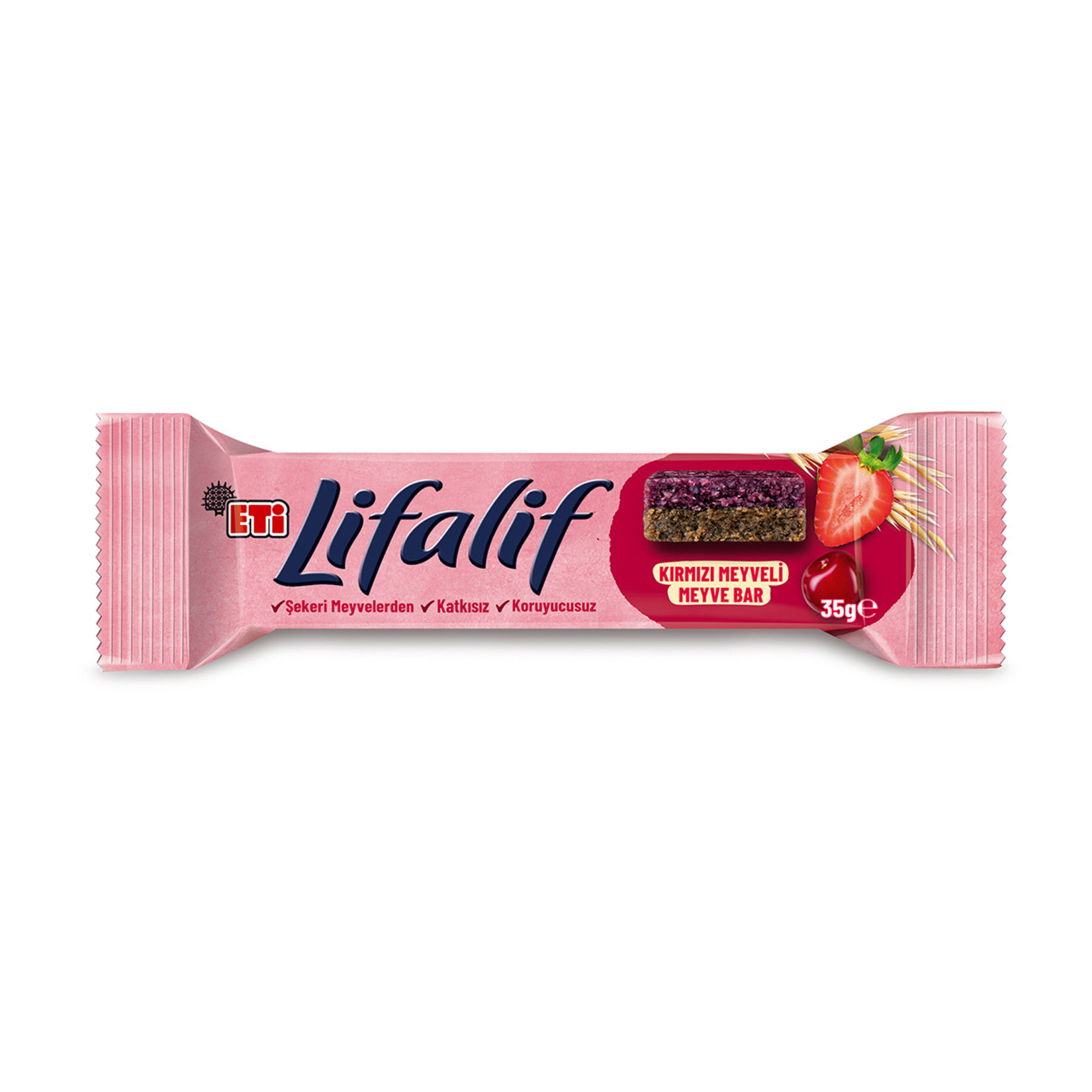 Eti Lifalif Meyve Bar Kırmızı Meyveli 35 Gr