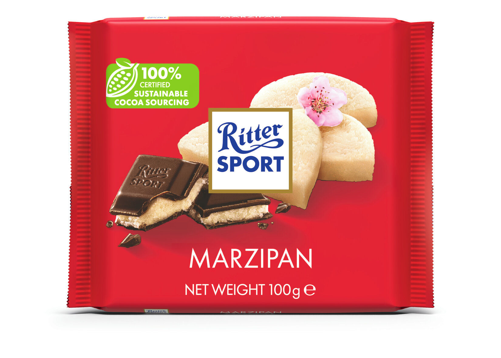 Ritter Sport Acıbadem Dolgulu Çikolata 100 Gr