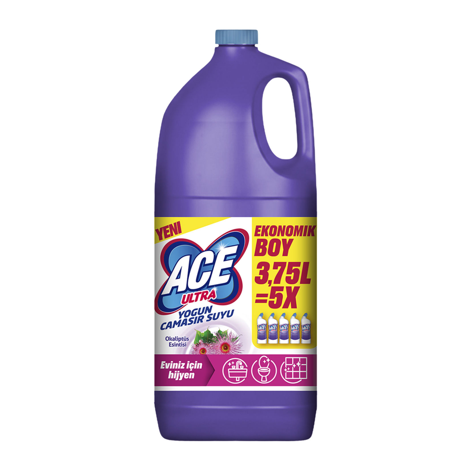 Ace Okaliptüs Esintisi Ultra Yoğun Çamaşır Suyu 3.75 Lt