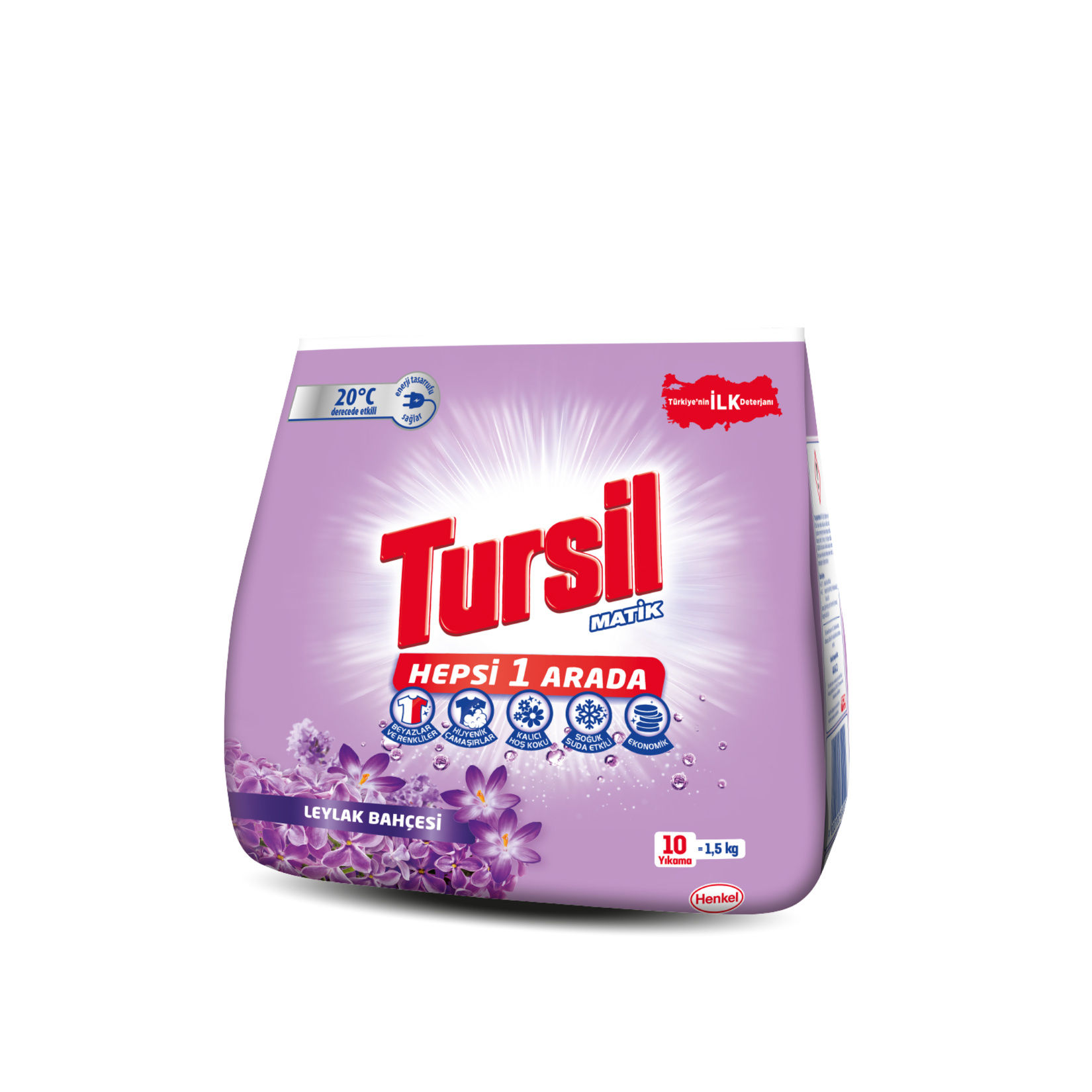 Tursil Leylak Bahçesi Toz Çamaşır Deterjanı 1.5 Kg