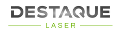 logotipo Destaque Laser corte a laser em metal