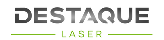 logotipo Destaque Laser corte a laser em metal