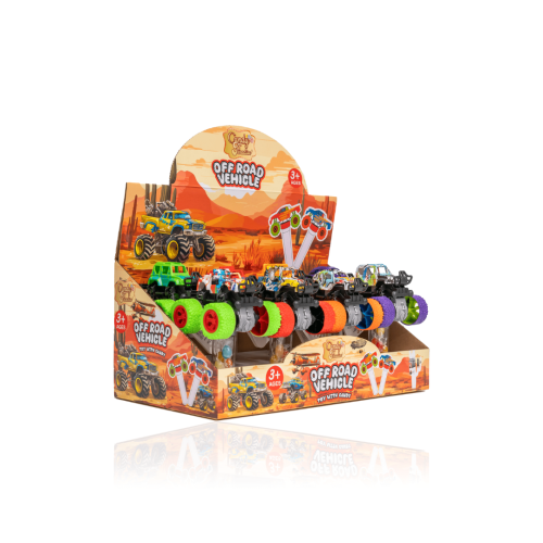 Candy Paradise Off Road Vehicle Toy With Candy 8x10g (HALAL)