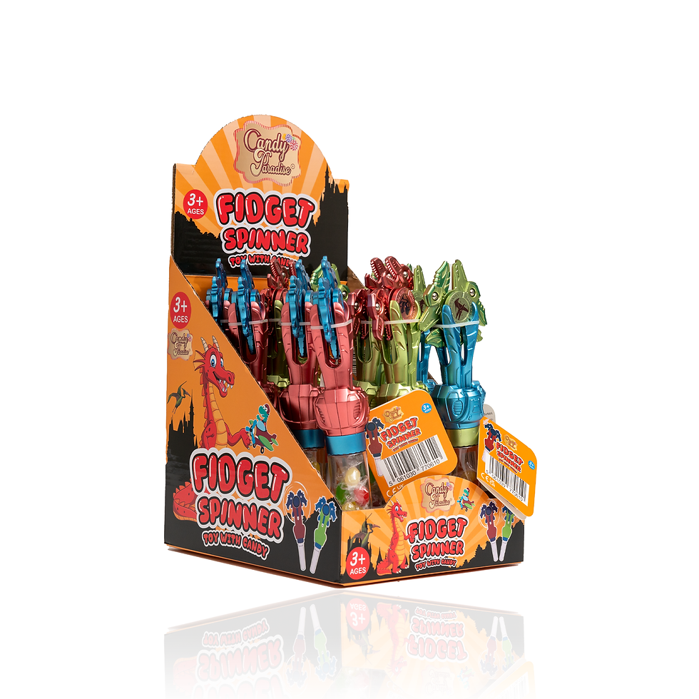 Candy Paradise Zappelphilipp-Spielzeug mit Bonbons 12x10g (HALAL)
