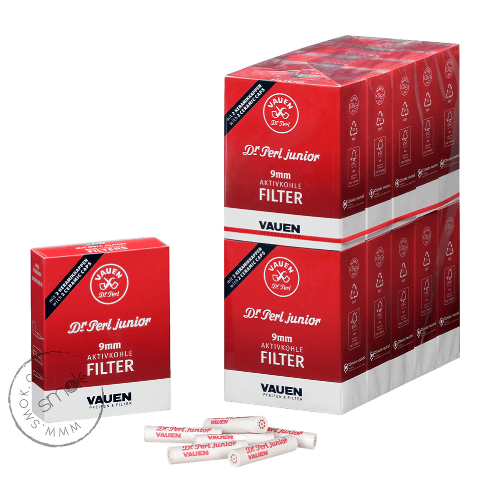 Aktivkohlefilter 9mm 40 Stk.