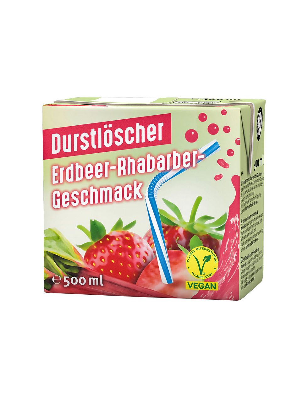 Durstlöscher Erdbeer Rhabarber 12 x 500ml