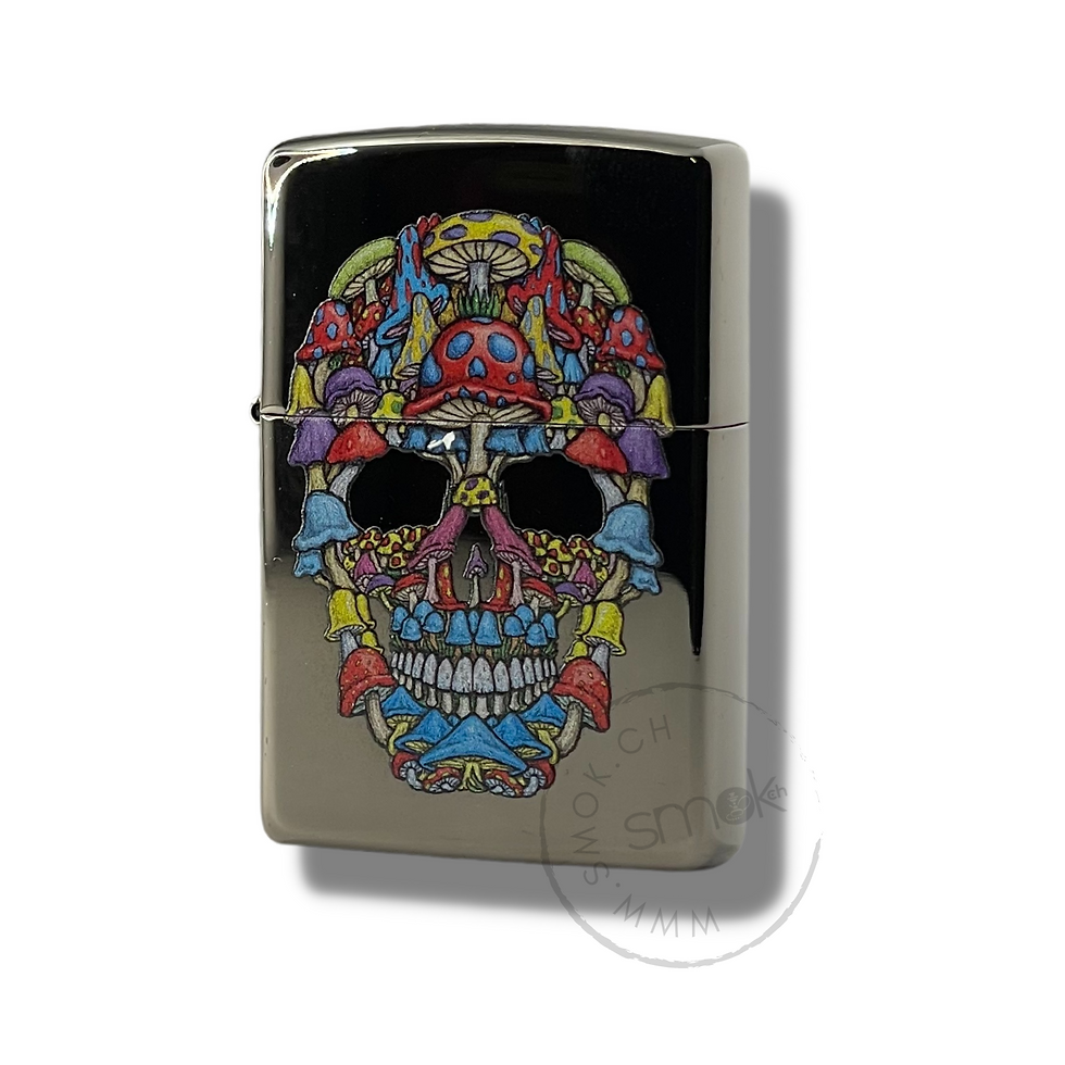 Skull Design Black Ice