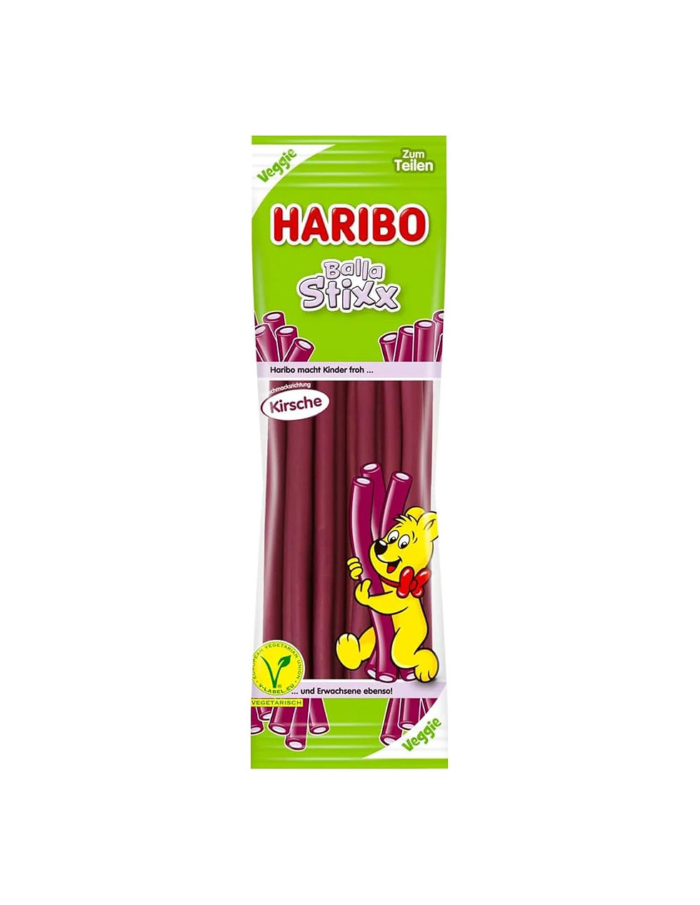 Haribo Balla Stixx Kirsche Vegan 15 x 200g